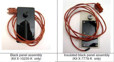 黑板溫度傳感器位置在樣板盤中間