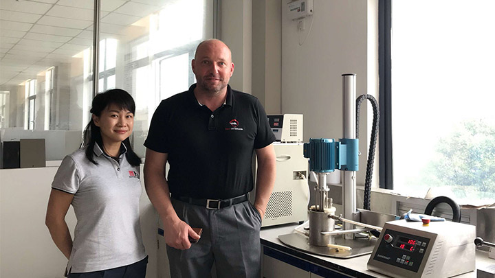 德國(guó) VMA公司市場(chǎng)經(jīng)理Adam Snietka來訪