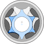 環(huán)形齒輪泵運行原理