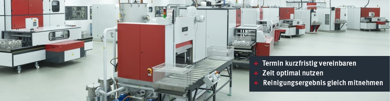 清洗設備制造商利用SITA表面清潔度儀檢測清潔度