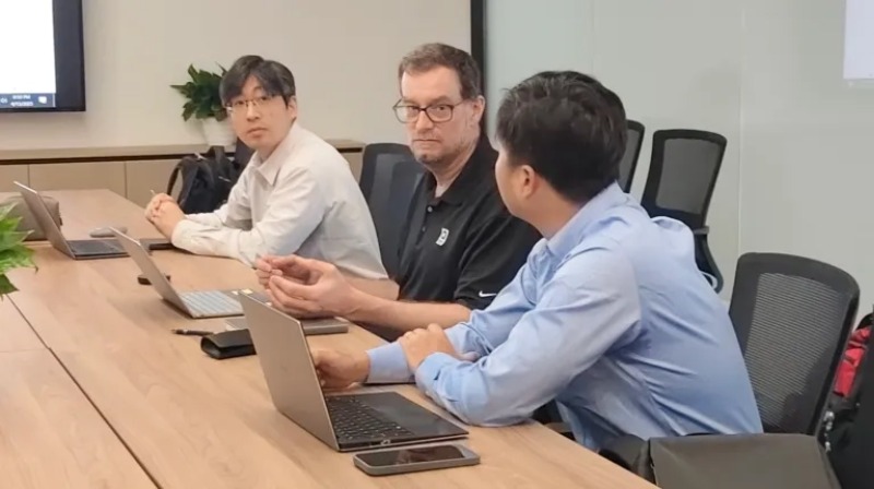 歡迎美國Q-Lab公司代表團(tuán)到訪佛山翁開爾!!