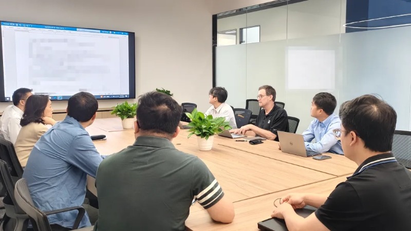 歡迎美國Q-Lab公司代表團(tuán)到訪佛山翁開爾!!